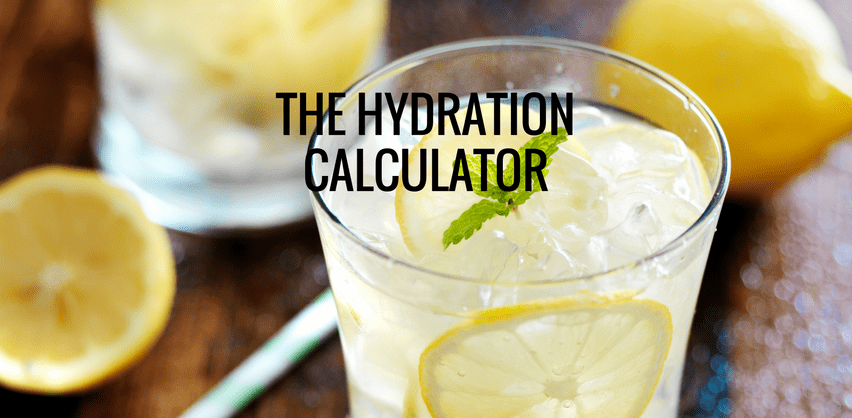 The hydrations calculator