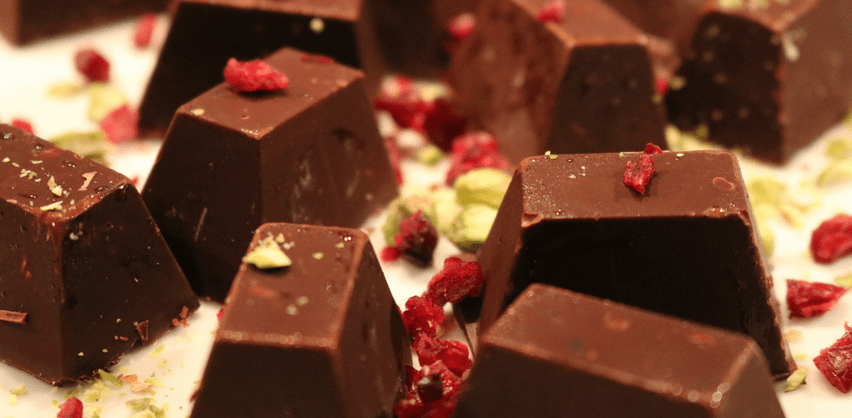 Homemade healthy chocolate