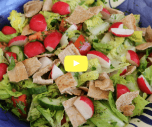 Fattoush video recipe