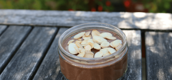 Chia chocolate mousse