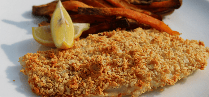 Gluten free fish and chips