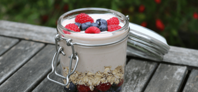 Wery Berry Overnight Oats