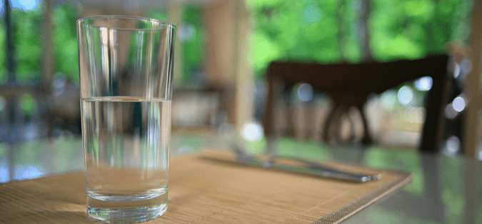 start drinking water